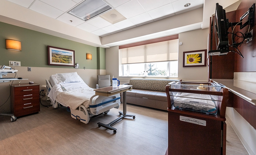 Kenosha birthing center private room